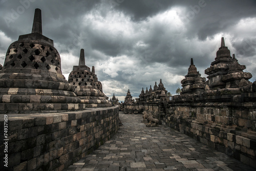 Borobudur Temple, Java Tengah, Indonesia © Wallis Yu