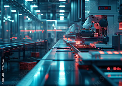 Wallpaper Mural computer motherboard and processor unit fan rotating and cooling system, close up photo with blue light flare. Torontodigital.ca