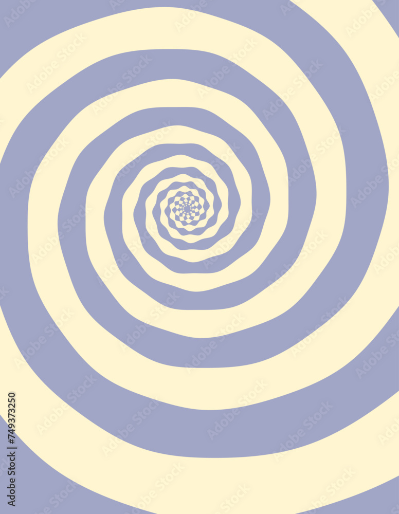 Artistic spiral shape. Vector drawing Artistic spiral shape. Vector drawing