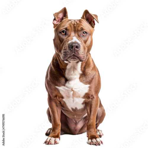 dog pet isolated white background