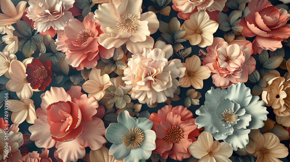 A Tapestry of Floral Elegance