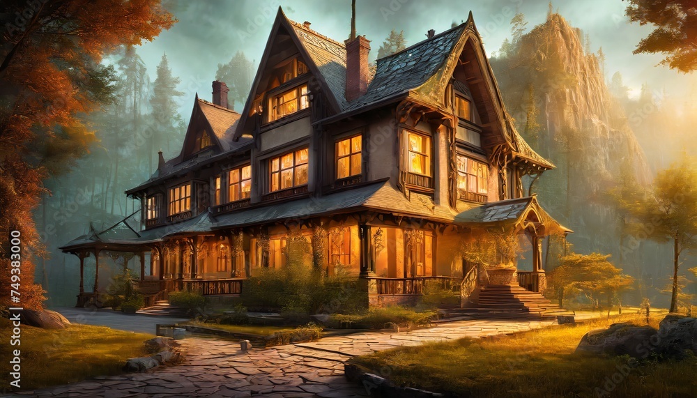old house in the woods old house in the woods