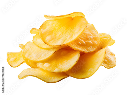 crispy and yummy potato chips PNG 