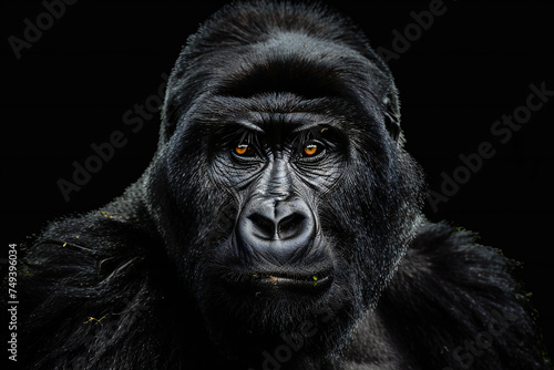 Uganda mountain gorilla silverback 