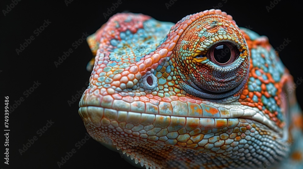 Fototapeta premium close up of a lizard