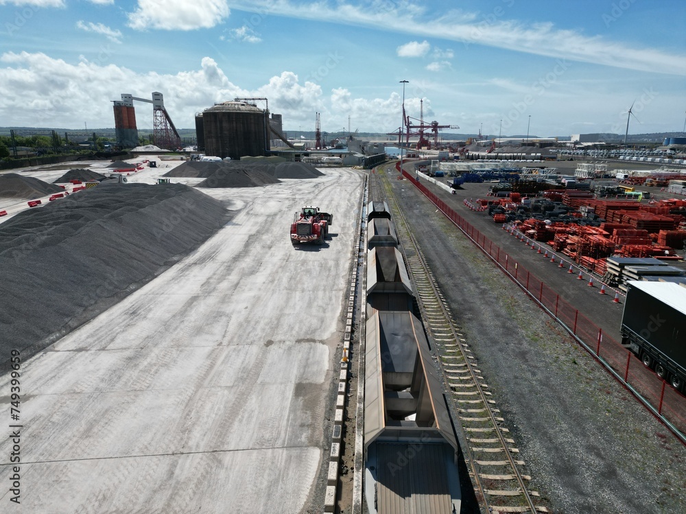 Fototapeta premium Train Loading