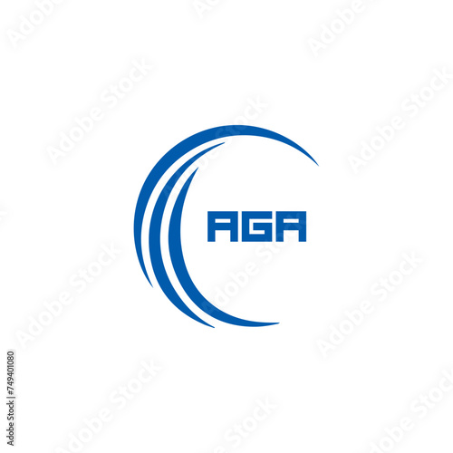 AGA logo. A G A design. White AGA letter. AGA, A G A letter logo design. Initial letter AGA linked circle uppercase monogram logo. A G A letter logo vector design. top logo, Most Recent, Featured, photo