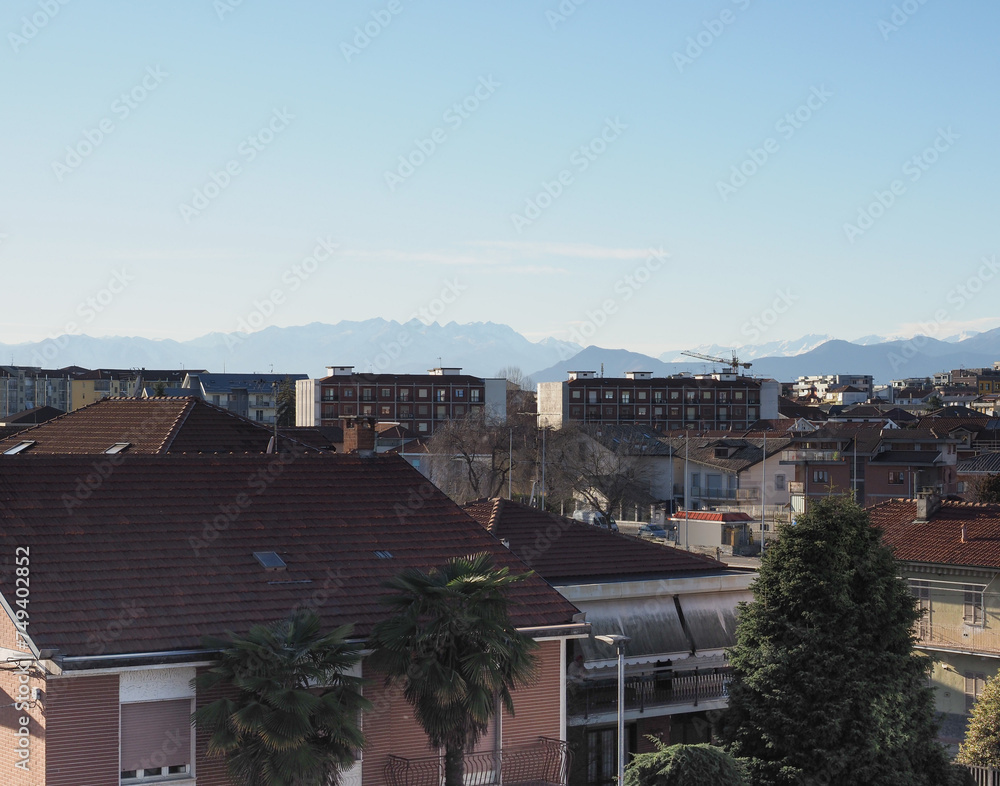 Skyline view of the city of Settimo Torinese Skyline view of the city of Settimo Torinese