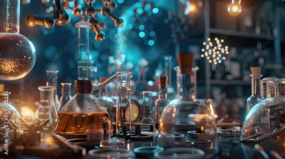 Research lab-themed images showcase the pursuit of knowledge and innovation, highlighting the scientific method, hypothesis testing, and breakthrough discoveries Research lab-themed images showcase the pursuit of knowledge and innovation, highlighting the scientific method, hypothesis testing, and breakthrough discoveries