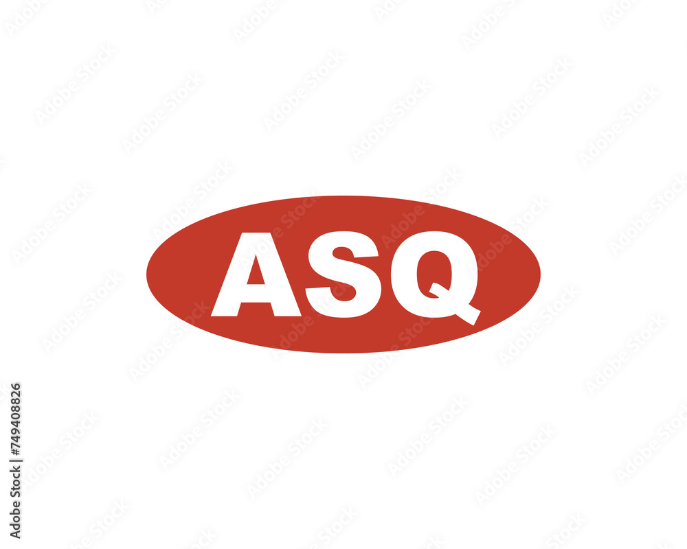 ASQ Logo design vector template ASQ Logo design vector template