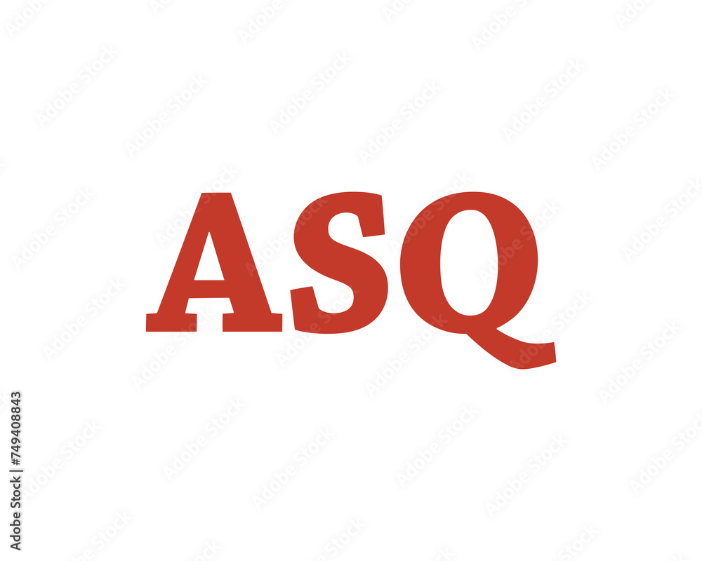 ASQ Logo design vector template ASQ Logo design vector template