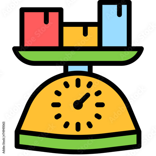 quantity color style icons