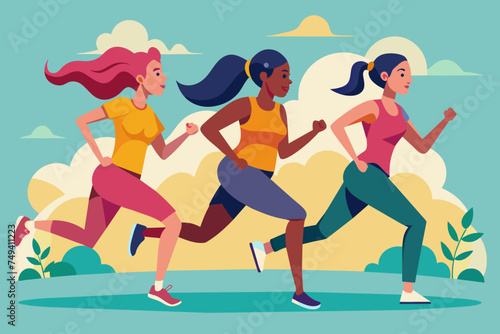 Running for health and communication: the art of movement