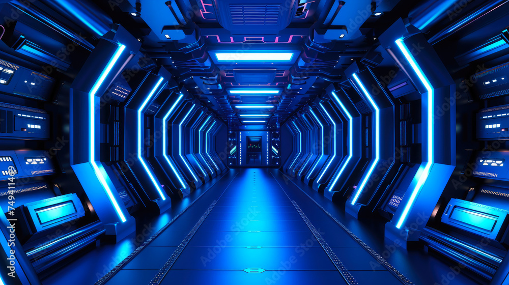 Tech Noir Turmoil: A Spacecraft's Struggle Tech Noir Turmoil: A Spacecraft's Struggle
