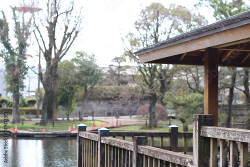 公園の東屋