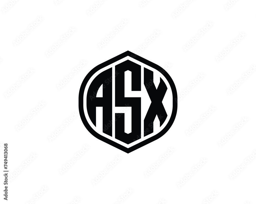 ASX Logo design vector template ASX Logo design vector template