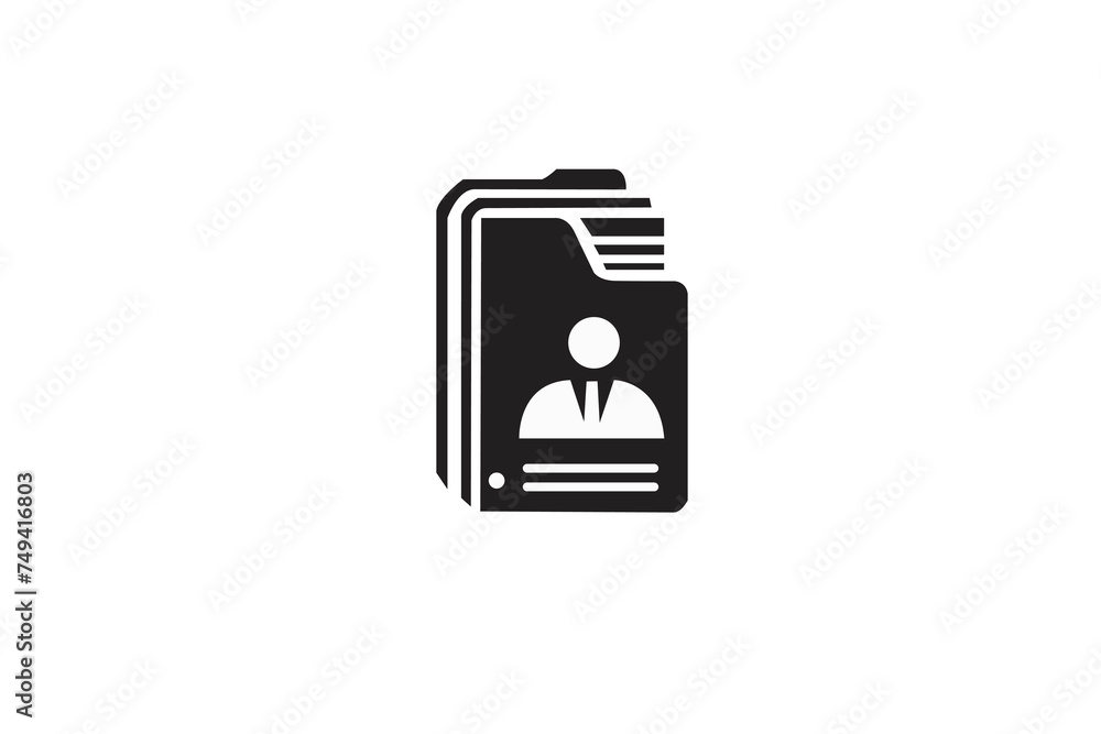 document file vector logo simple black and white background document file vector logo simple black and white background