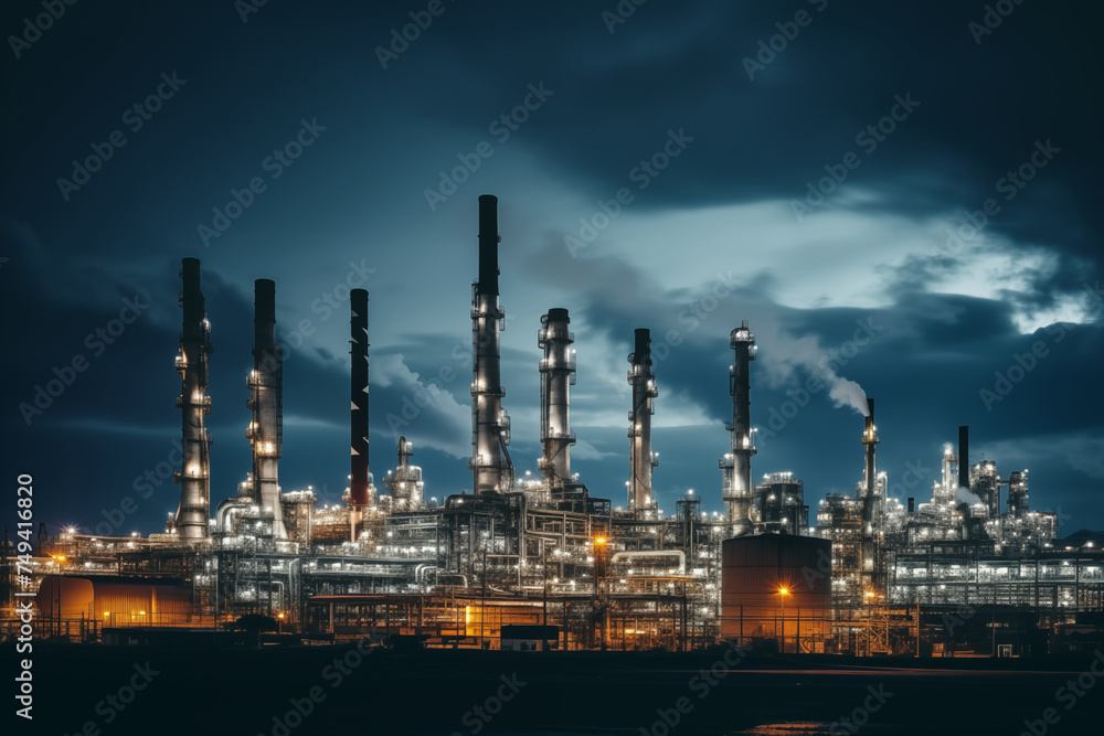 Oil and gas refinery plant Oil and gas refinery plant