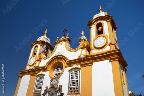 Church of Saint Anthony in Tiradentes, Minas Gerais, Brazi photo