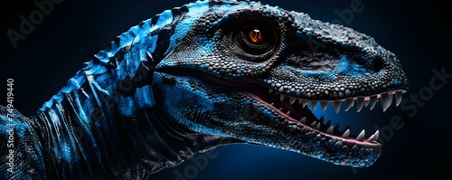 Sharp focus on raptor with vibrant face lights and striking blue eye. Concept Raptor Photography, Vibrant Lights, Sharp Focus, Striking Blue Eye, Nature's Beauty photo