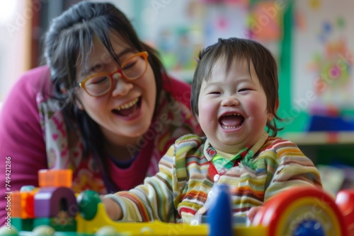 Labor inclusion aims to give better job opportunities to people with Down Syndrome sick person