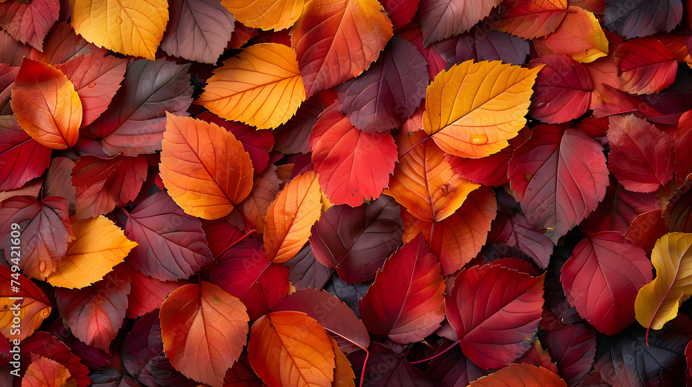 
autumn leaves background,