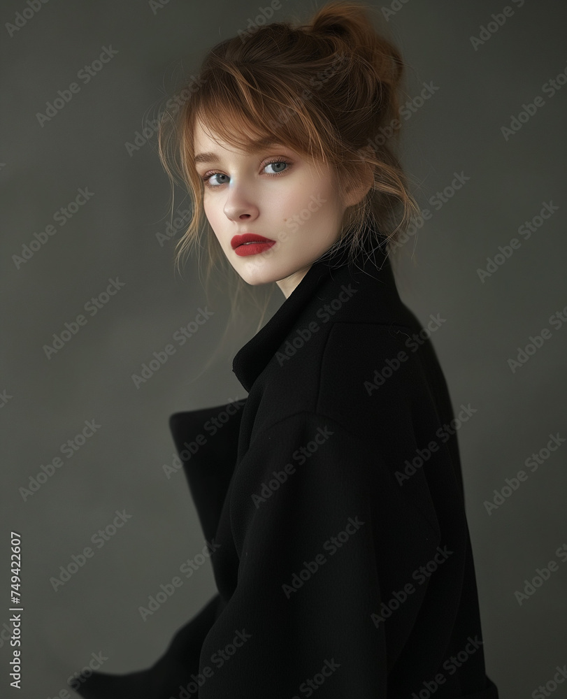 Naklejka premium portrait of a woman
