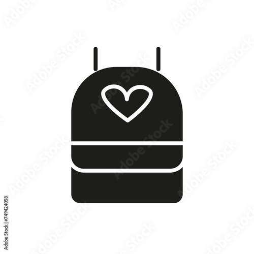 bagpack glyph icon