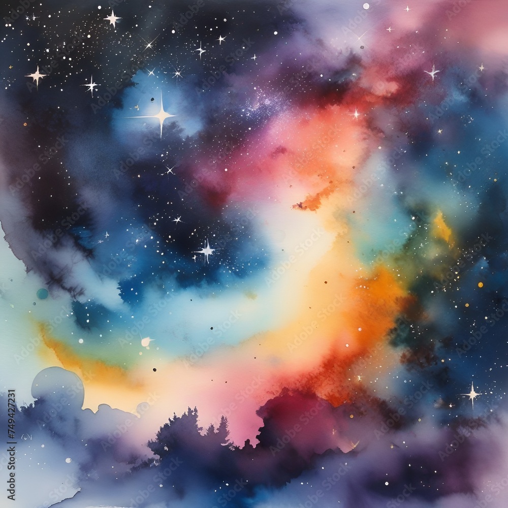 night sky with stars night sky with stars