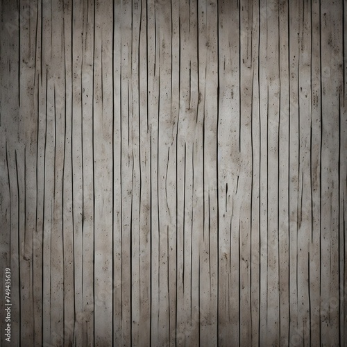 old wooden wall created with Generative AI technology