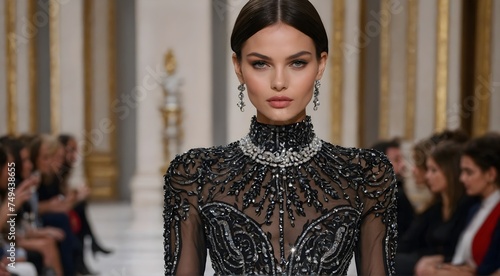 catwalk of a luxury model