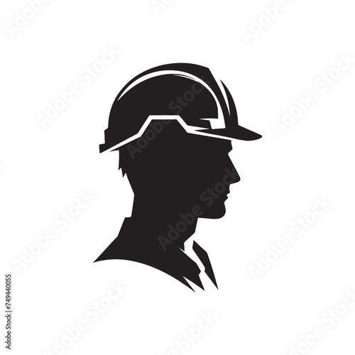 Engineer Silhouette Collection - Traversing the Innovative Realms through Engineer Vector - Engineer Illustration
