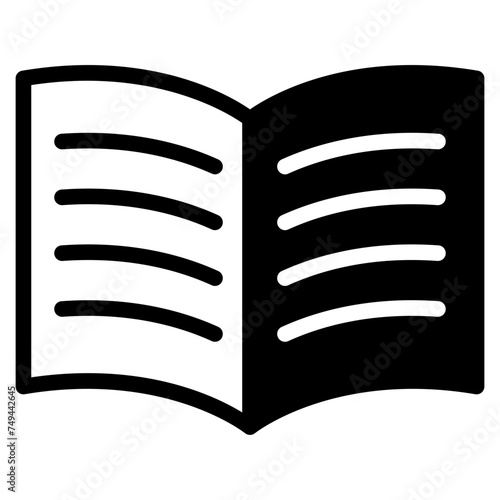 Open book icon 