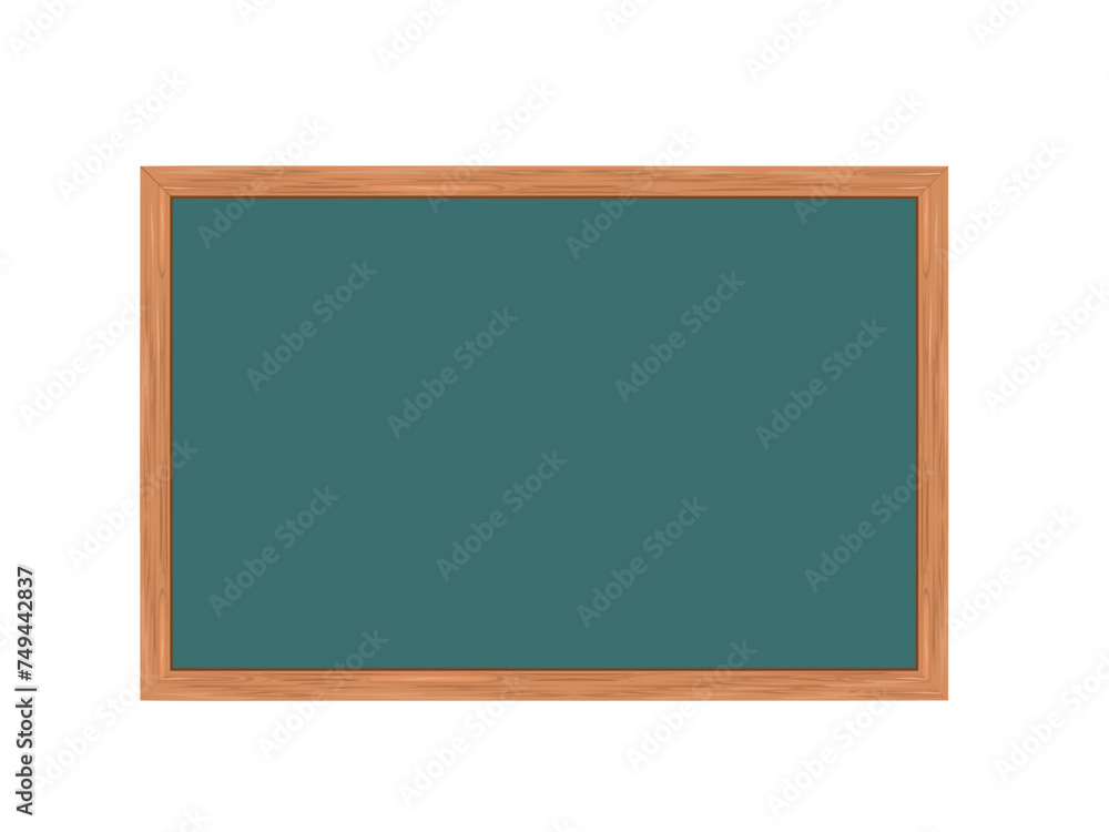Blackboard on a white background. Blackboard on a white background.