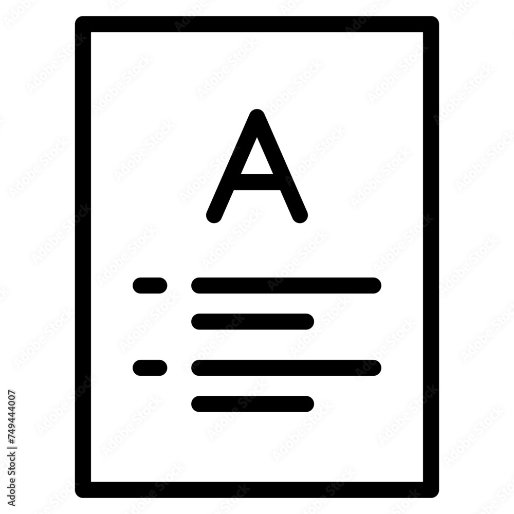 excellent grade result, exam or academic result icon excellent grade result, exam or academic result icon