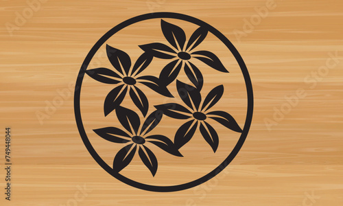 Flower Wall Decor Art,laser Cut File Svg