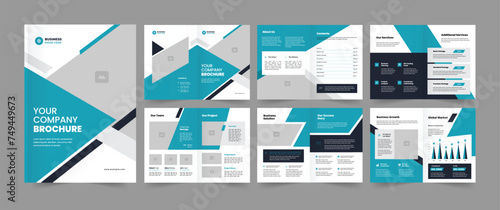 Company brochure and Corporate Brochure Template  photo