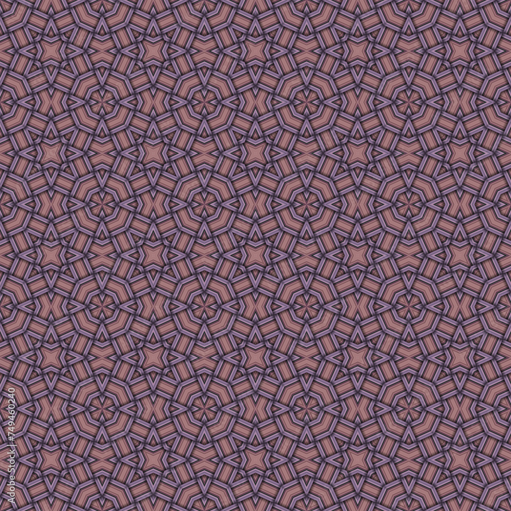 Seamless braided pattern of lines. Square abstract pattern. Woven fabric texture Seamless braided pattern of lines. Square abstract pattern. Woven fabric texture