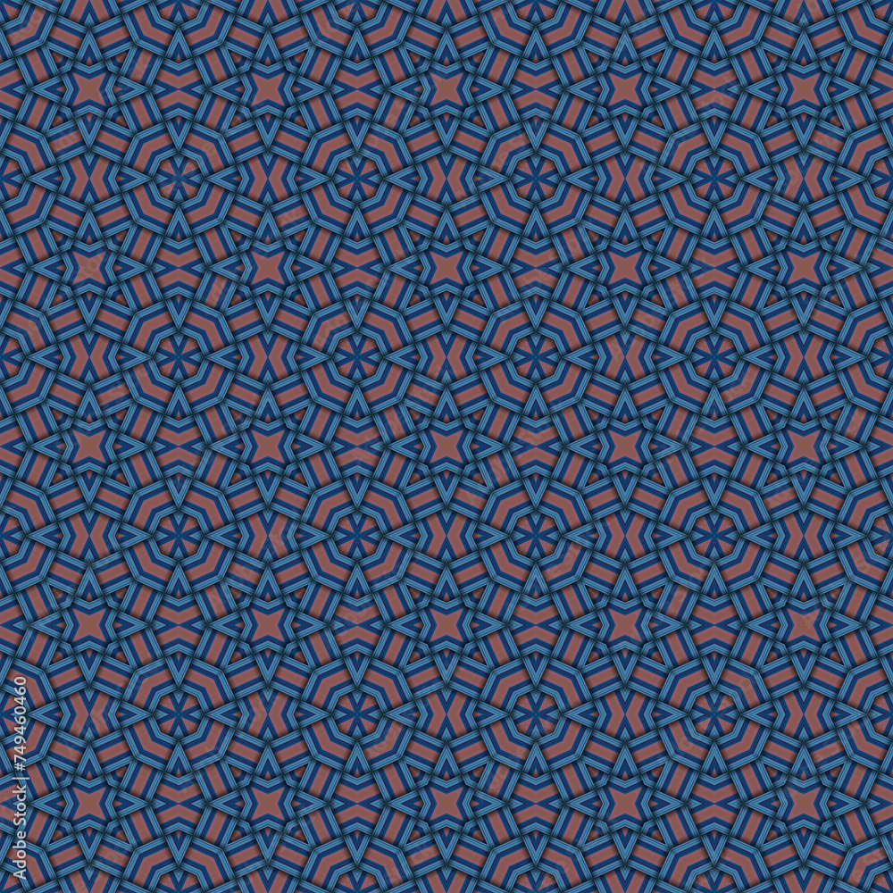 Seamless braided pattern of lines. Square abstract pattern. Woven fabric texture Seamless braided pattern of lines. Square abstract pattern. Woven fabric texture