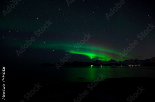 Northern Lights (aurora borealis) in northern Norway © Amanda