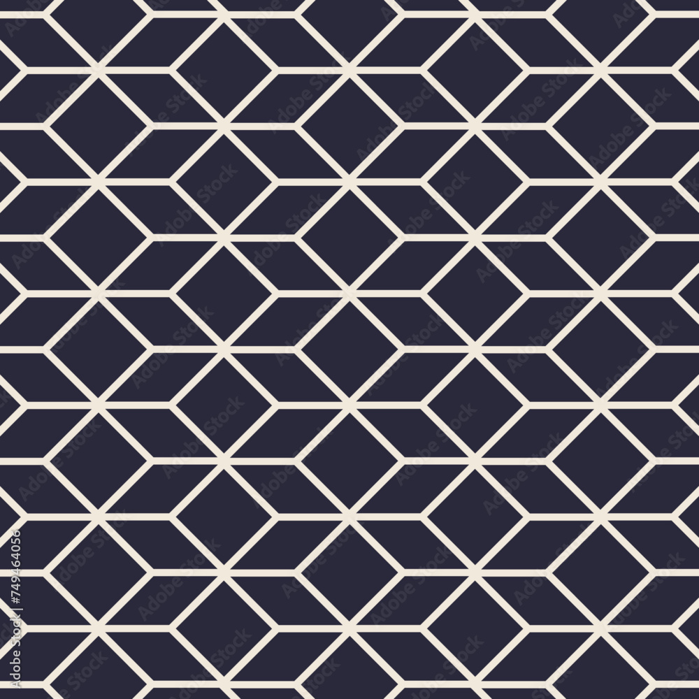 Geometric shape repeated stylish trendy pattern beautiful vector illustration background