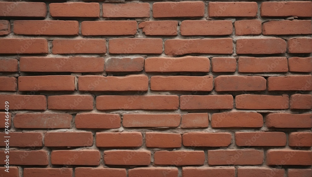 Distressed Brown Brick Wall Background. AI Generated Distressed Brown Brick Wall Background. AI Generated