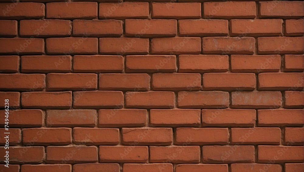 Classic Brown Brick Wall Texture. AI Generated Classic Brown Brick Wall Texture. AI Generated