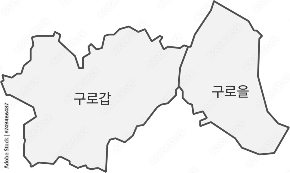 2024 22대 대한민국 총선 선거구 지도 서울 선거구, 자치도별