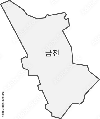 2024 22대 대한민국 총선 선거구 지도 서울 선거구, 자치도별