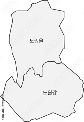 2024 22대 대한민국 총선 선거구 지도 서울 선거구, 자치도별