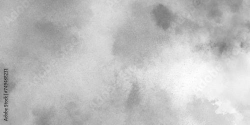 Cloudy and polished white and gray granular grunge texture abstract background. Bright monochrome dynamic stains grunge overlay background in black and white tones. vector cloud with puffy gray sky. photo