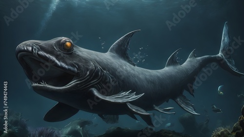Sea Monster Background Very Cool