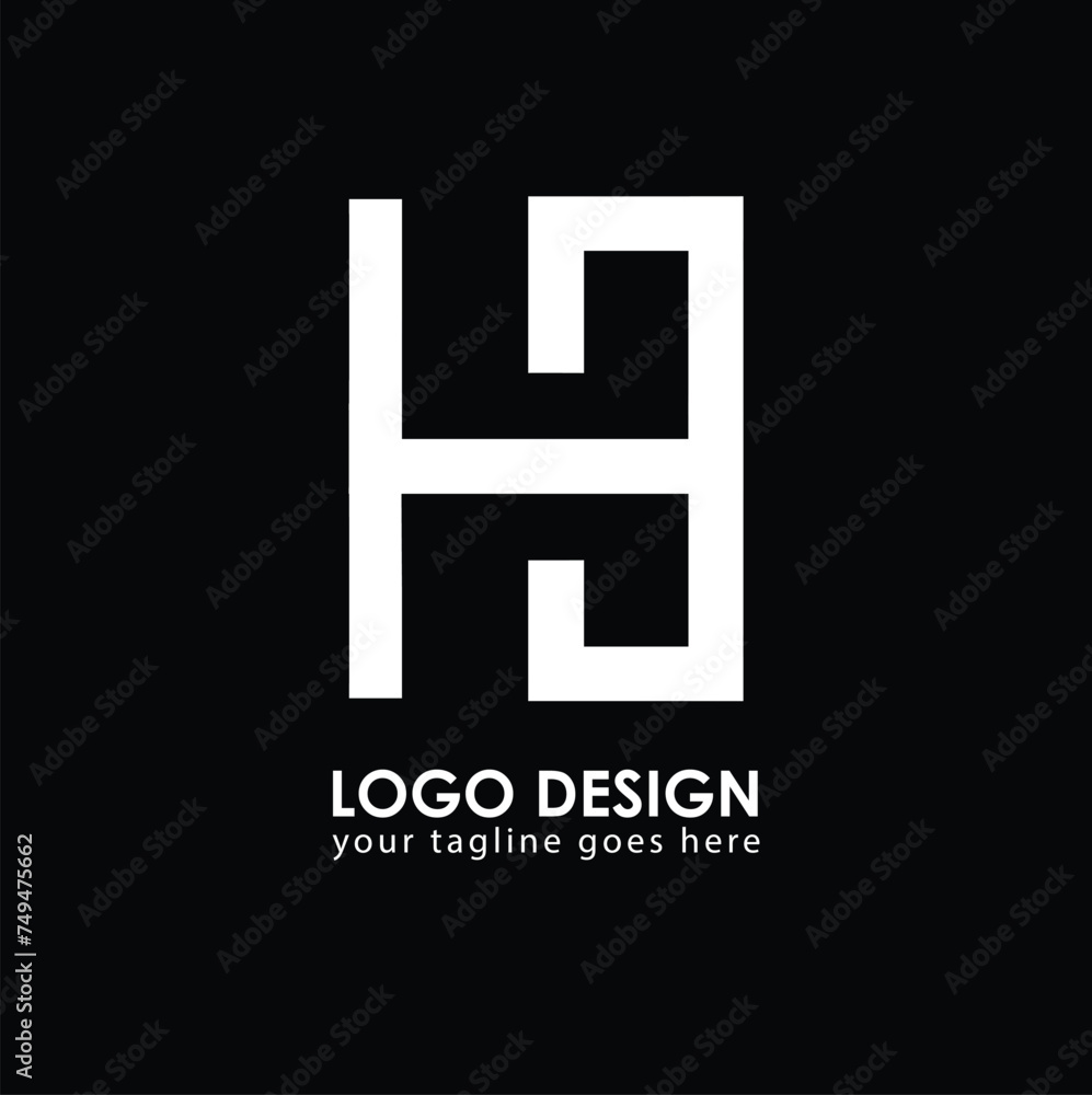 HB HD Logo Design, Creative Minimal Letter HD HB Monogram HB HD Logo Design, Creative Minimal Letter HD HB Monogram