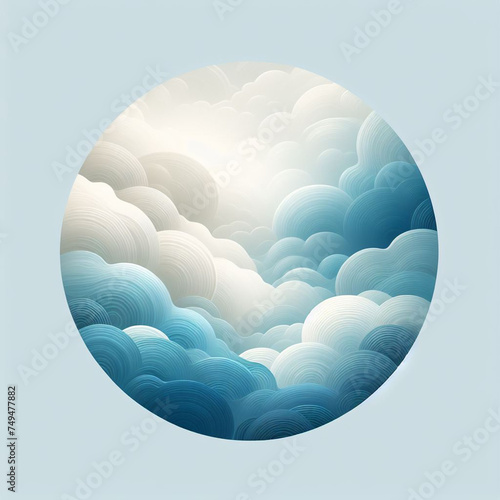 Light blue abstract background